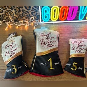 Golf club head cover set 🥂